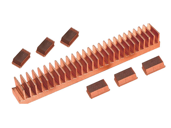铲齿散热器